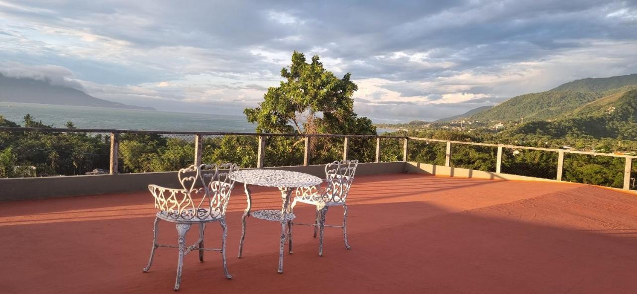 Suite Ilhabela - encantadora com varanda e vista panorâmica Exterior foto