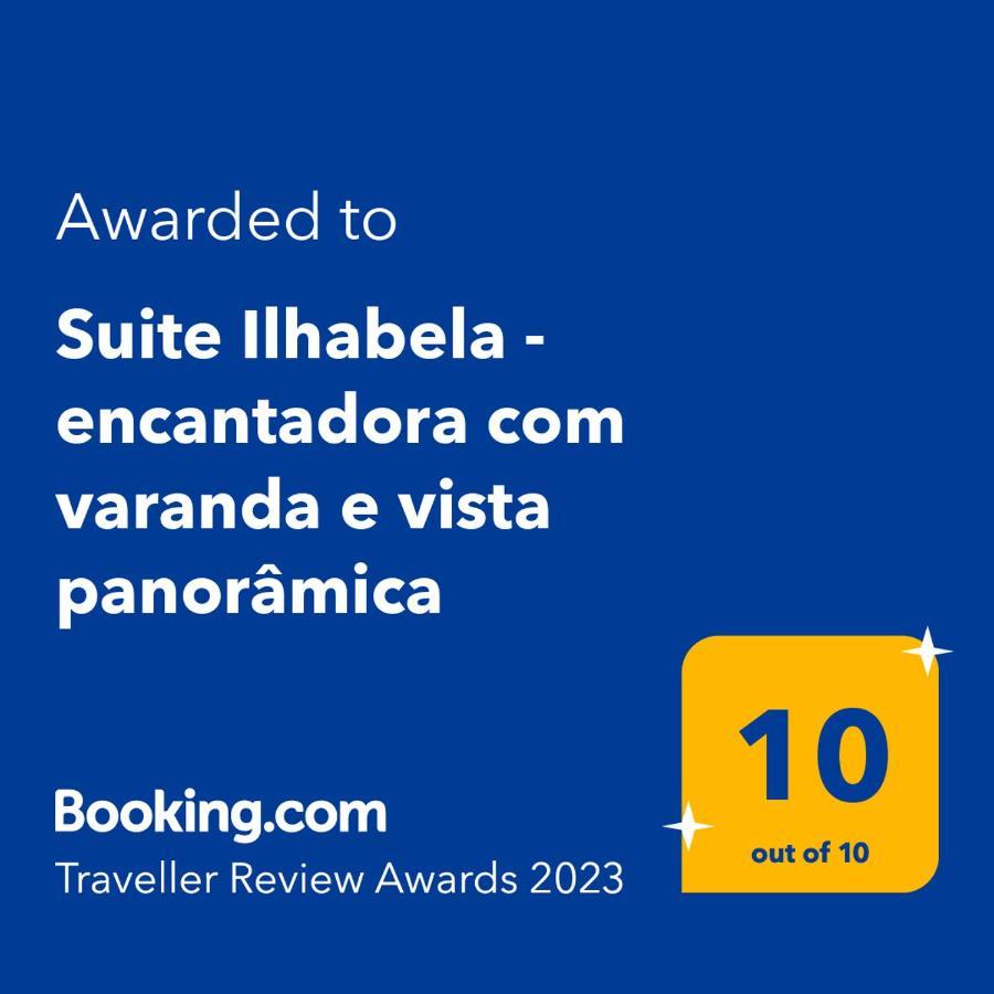Suite Ilhabela - encantadora com varanda e vista panorâmica Exterior foto