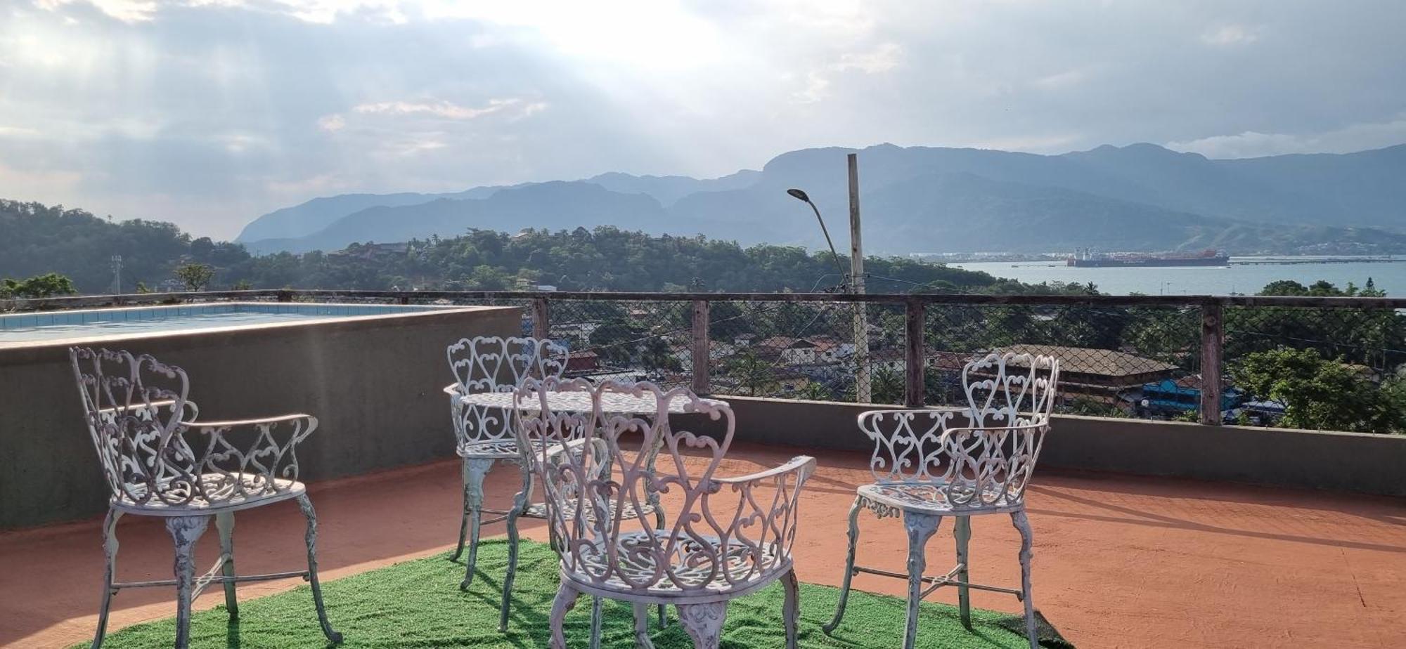 Suite Ilhabela - encantadora com varanda e vista panorâmica Exterior foto